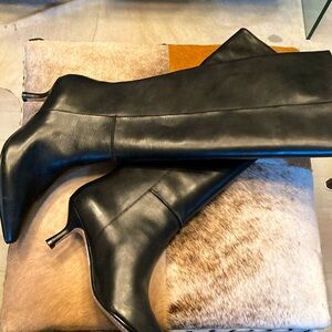 Gorgeous Clark’s Black Leather Knee High dress Boots
